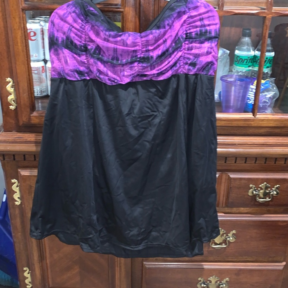 Jaclyn Smith Bathing suit strapless